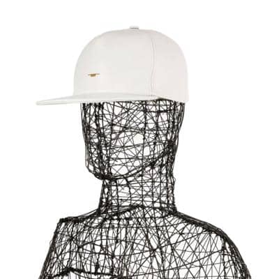 CARLO FORTI - Кожаная бейсболка 