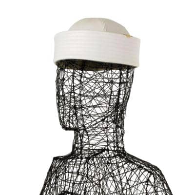 CARLO FORTI - Матросская шляпа из кожи наппа 