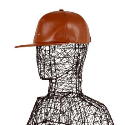 CARLO FORTI - Кожаная бейсболка 