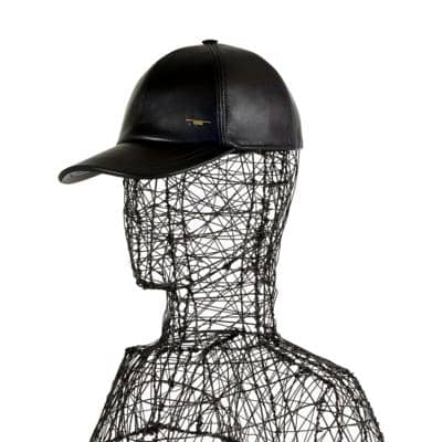 CARLO FORTI - Кожаная бейсболка 