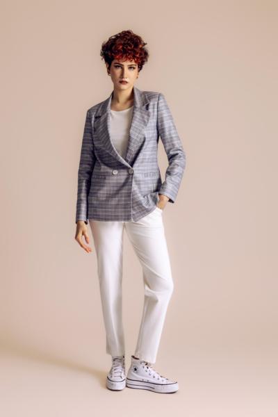 CARMEN - Blazer à carreaux 