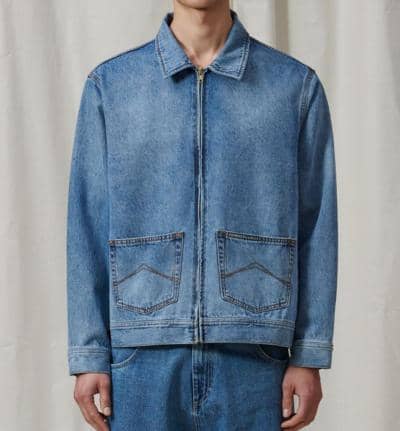 CARRERA - Jaqueta jeans com zíper 