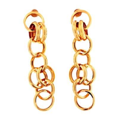 CAVAS - Orecchini a maglie tonde 