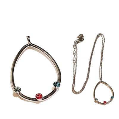 CAVAS - Collana con pendente a goccia