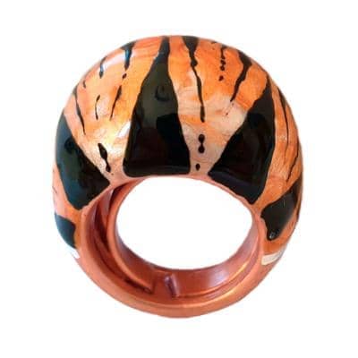 CAVAS - Anello smalto Tigre