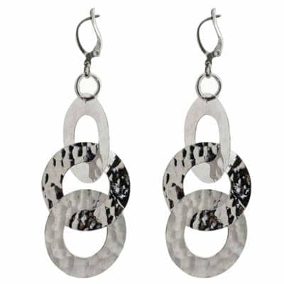 CAVAS - Orecchini e cerchi cesellati