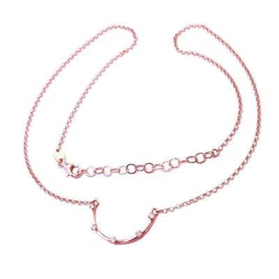 CAVAS - Collana argento rosè