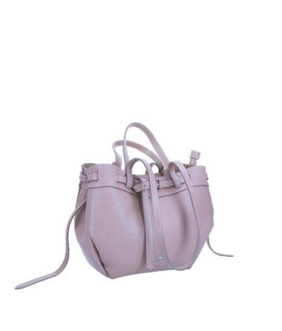Bolso italiano de cuero rosa para revendedores al por mayor