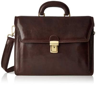 The Italian Factory - Leather briefcase