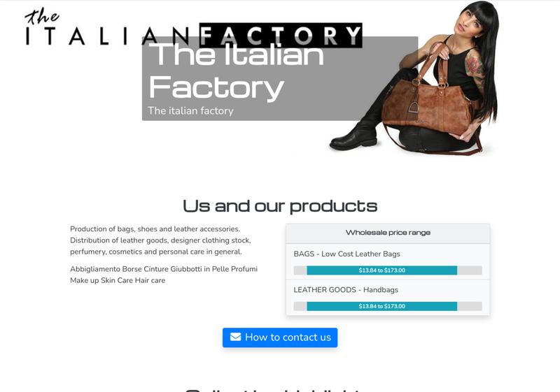 Showroom THE ITALIAN FACTORY