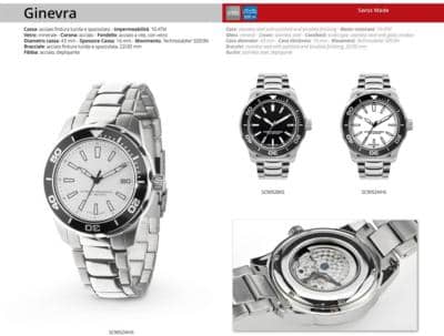 MINO MAESTRELLI - Acero inoxidable y cuero 