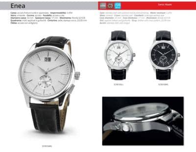 MINO MAESTRELLI - acero inoxidable y cuero 