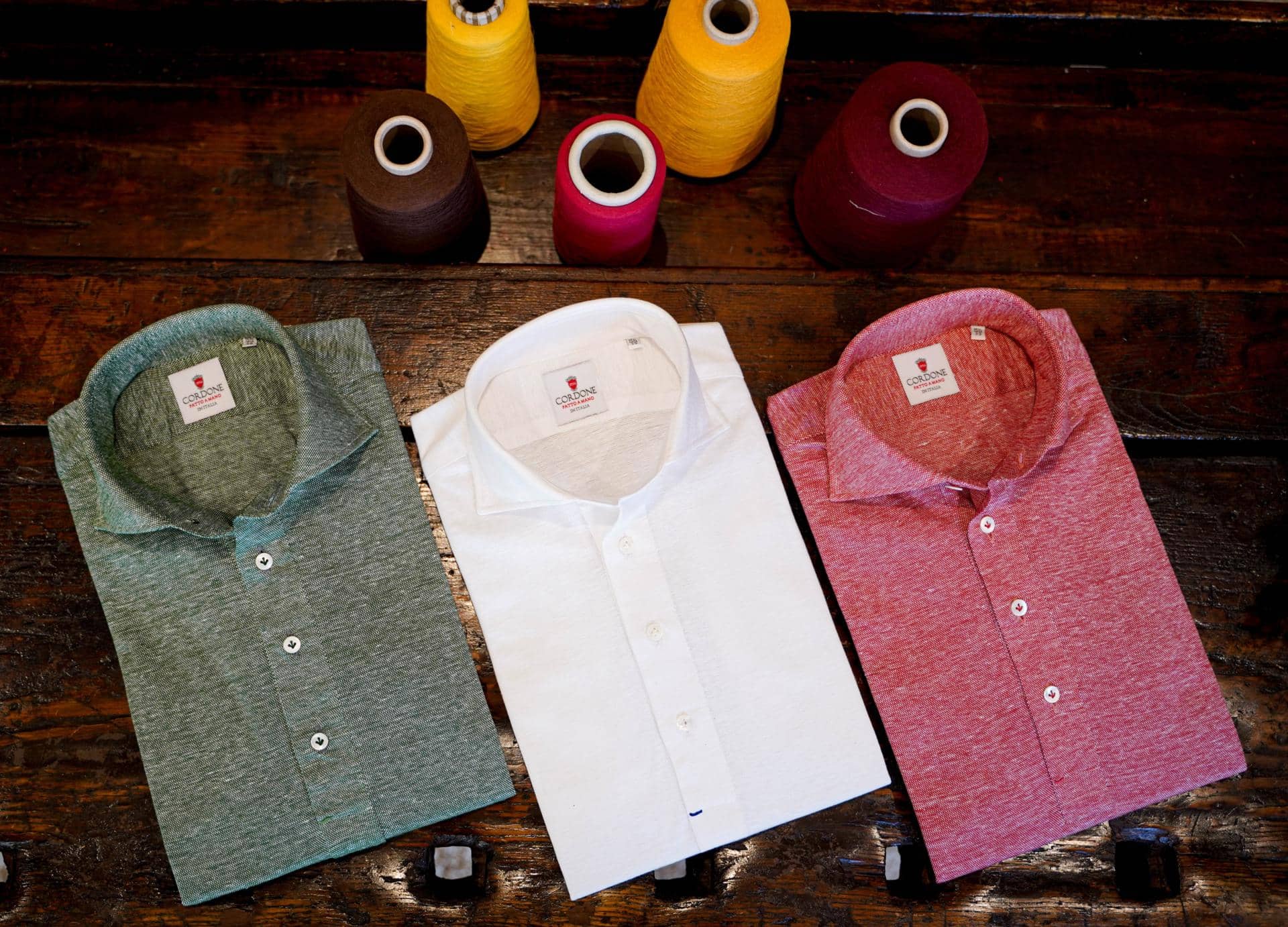 Italian manufacturer of dress shirts wholesale men and women: CORDONE