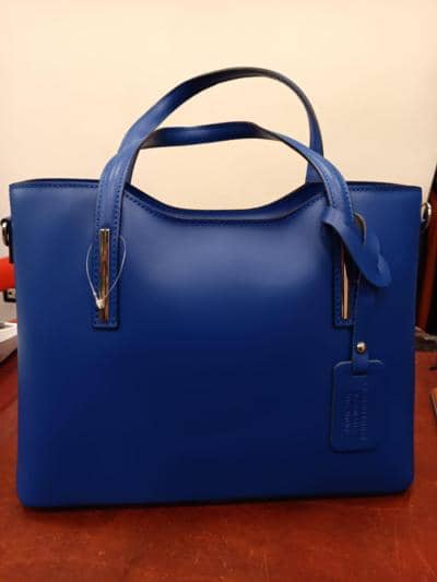 COSE BELLE - Elegante blaue Tasche 