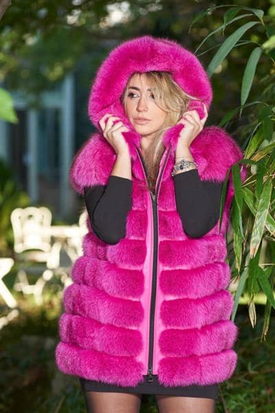 COSE BELLE - Chaleco Volpe Naturale 