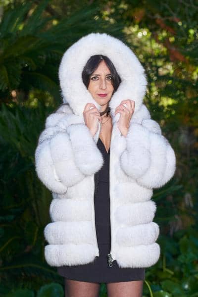 COSE BELLE - Chaqueta de piel de lujo 