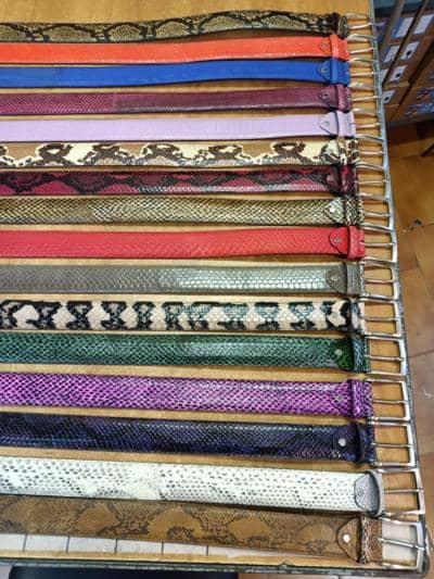 COSE BELLE - Ремни из экзотической кожи 