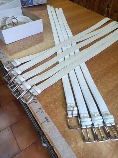 COSE BELLE - Элегантные белые ремни 