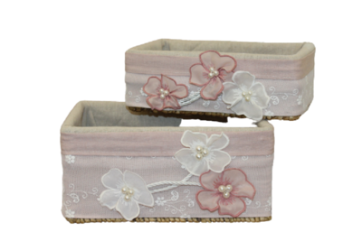 CREAZIONI ARTISTICHE - CESTAS SET 2 PCS 