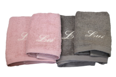 CREAZIONI ARTISTICHE - JUEGO DE TOALLAS 2 PCS 