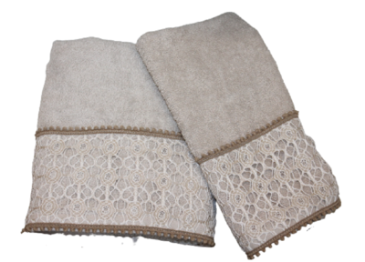 CREAZIONI ARTISTICHE - Conjunto de toalhas 2 pcs 