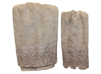 CREAZIONI ARTISTICHE - SET 2 TOALLAS 