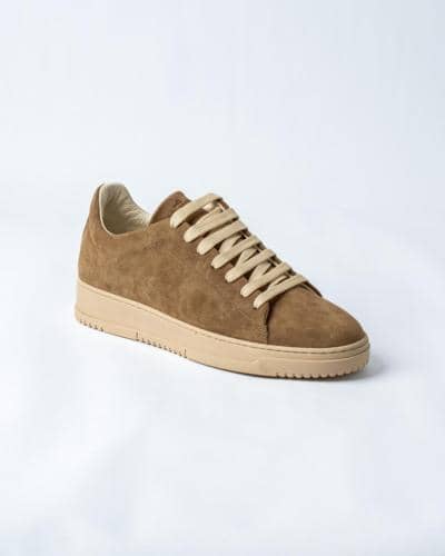 PAOLO D'ADDARIO - Suede Beige Sneakers