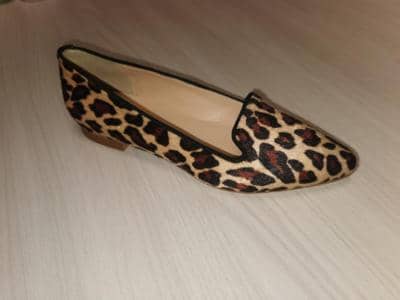 Stylish Italian leopard print flats for resellers.  