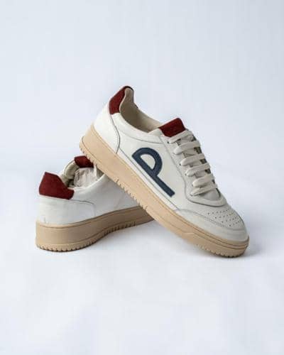 PAOLO D'ADDARIO - Белые кожаные кроссовки 