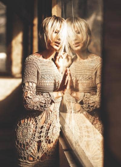 Элегантное итальянское вязаное платье для реселлеров.