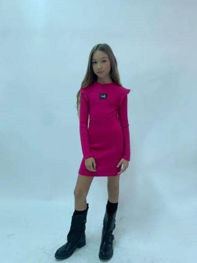 DAFNY - Kleid DAF88922 rosa 