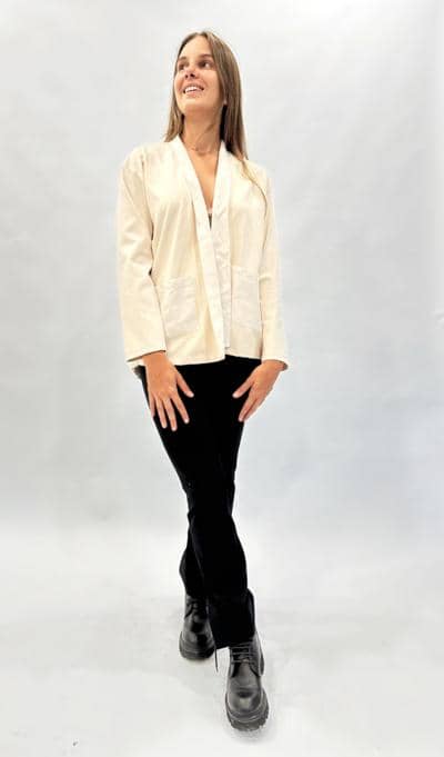 DANIELA G - Chic Cream Jacket