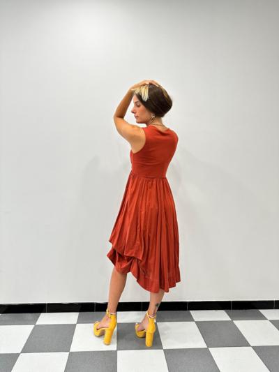 DANIELA G - Cotton Midi Dress