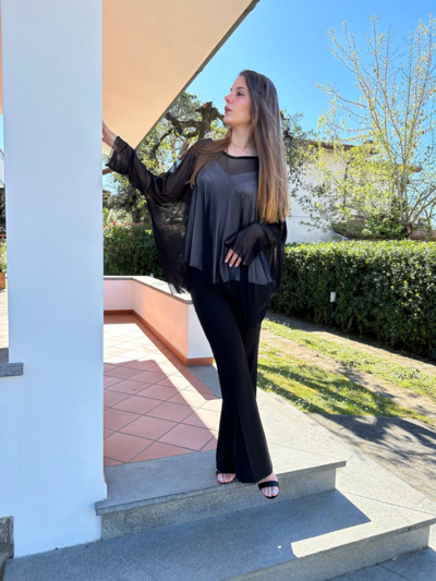 DANIELA G - Elegant Sheer Ensemble