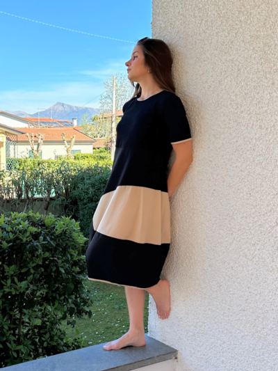 DANIELA G - Chic Bicolor Dress