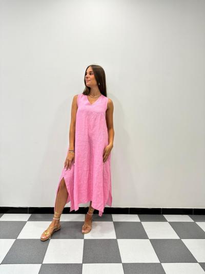 DANIELA G - Asymmetrical Linen Dress