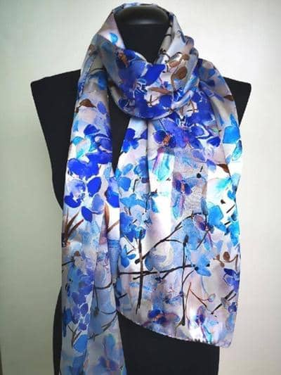 ARDITEX - шарф из шелка с цветочным принтом 