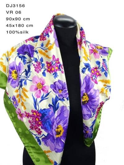 ARDITEX - шарф из шелка с цветочным принтом 