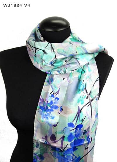 ARDITEX - шарф из шелка с цветочным принтом 