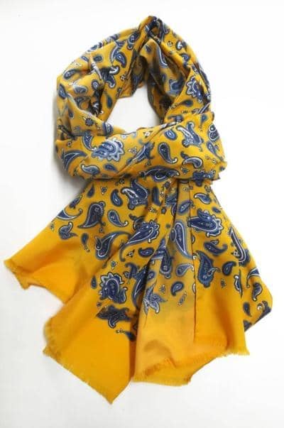 ARDITEX - ШАРФ С ШЕЛКОВЫМ ПРИНТОМ 