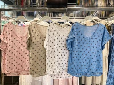 ACADIA FASHION - camiseta de linho 