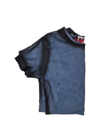 DLL EFFETTI MODA - T-Shirt aus Seidensatin 