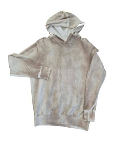 DLL EFFETTI MODA - Стильная бежевая толстовка с капюшоном 