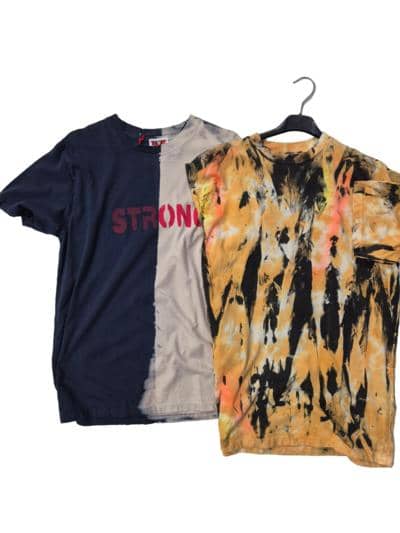 DLL EFFETTI MODA - Camisetas Tie-Dye Ousadas 