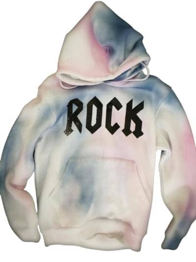 DLL EFFETTI MODA - худи Rock Tie Dye 