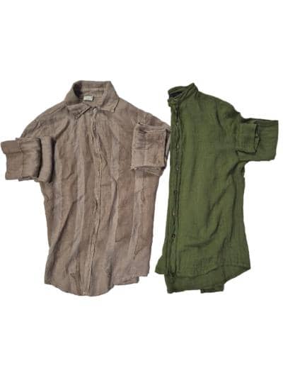 DLL EFFETTI MODA - Baumwollhemdpaar 