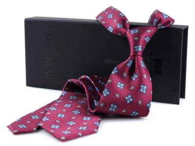 DM TIES - CAJA Y CORBATA DE LUJO TRIPLE 