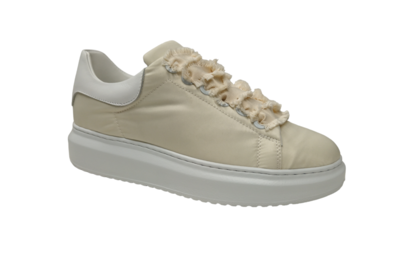 CALZATURIFICIO DUEGGI - Chic Ruffled Sneaker