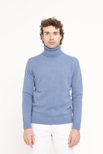 DUE TOSCANI - Suéter masculino de gola alta 