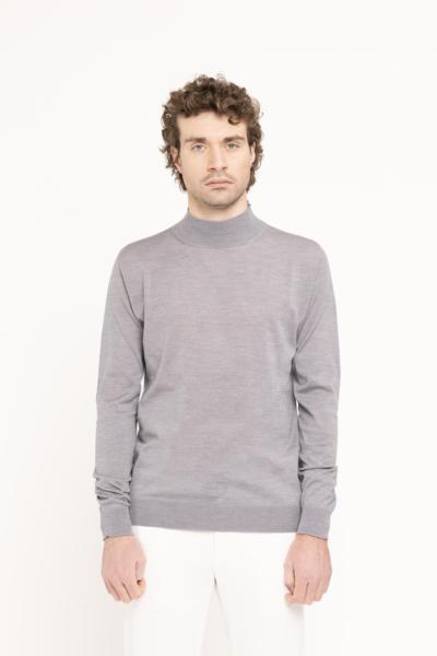 DUE TOSCANI - Maglia a maniche lunghe da uomo con scollo a V 